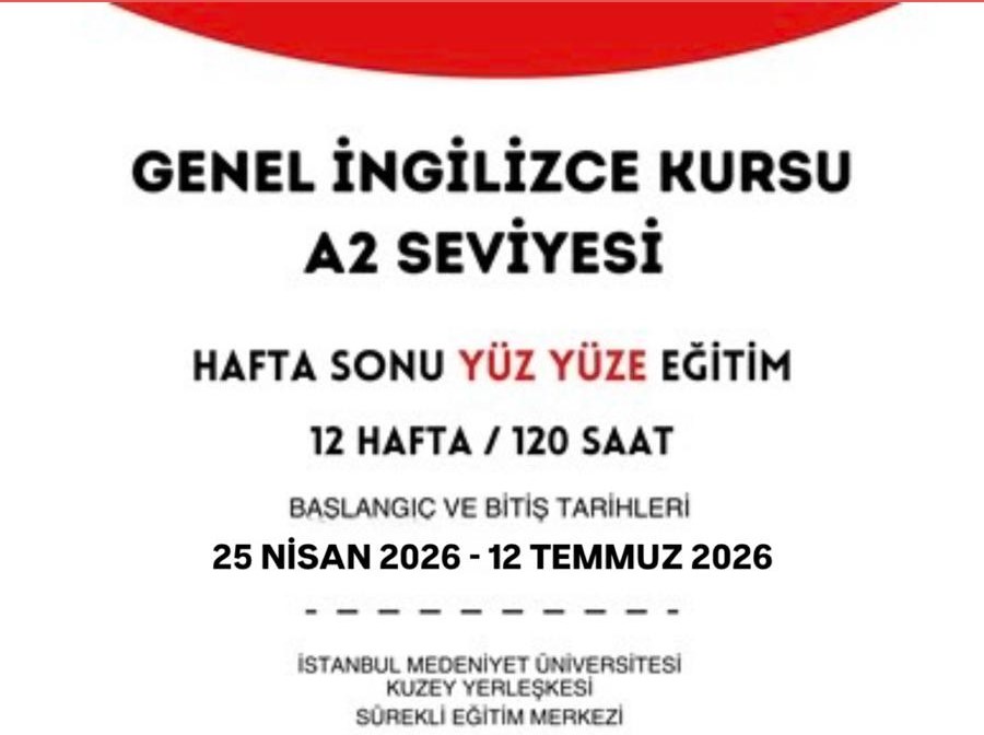 A2 Seviyesi Genel İngilizce Kursu (Yüzyüze)
